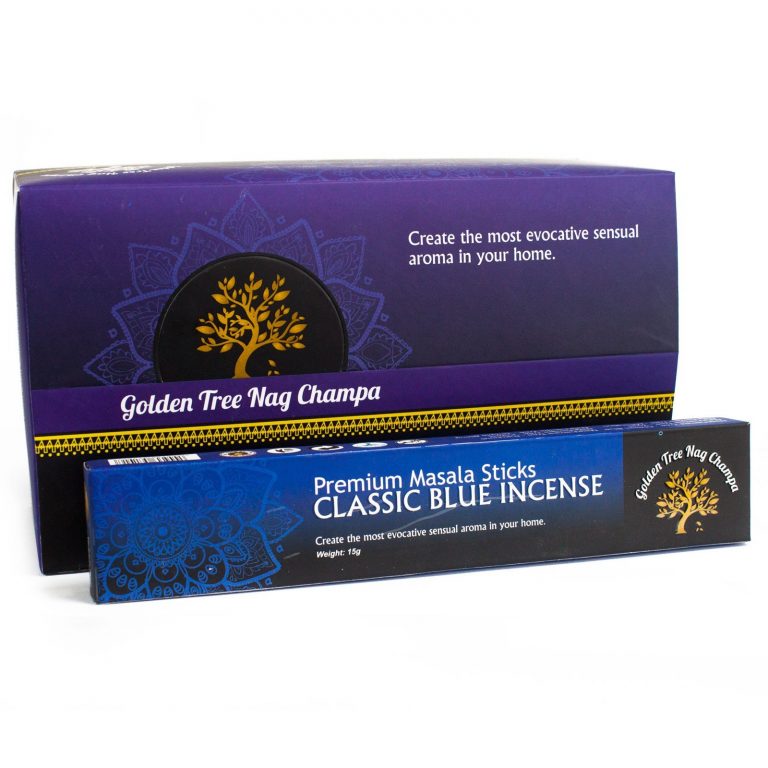Αρωματικά Στικ Golden Tree Nag Champa Classic Blue