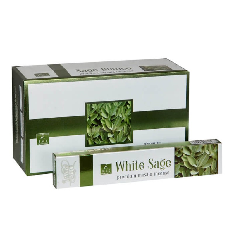 Αρωματικά Στικ Λευκό Φασκόμηλο - Balaji White Sage 15γρ