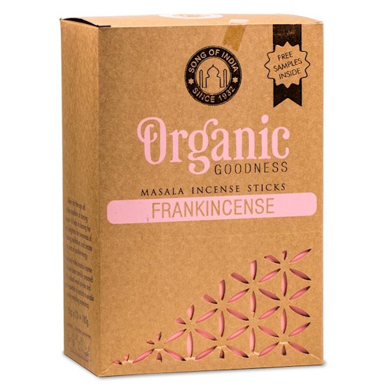 Αρωματικά Στικ Λιβάνι - Organic Goodness Frankincense 15γρ