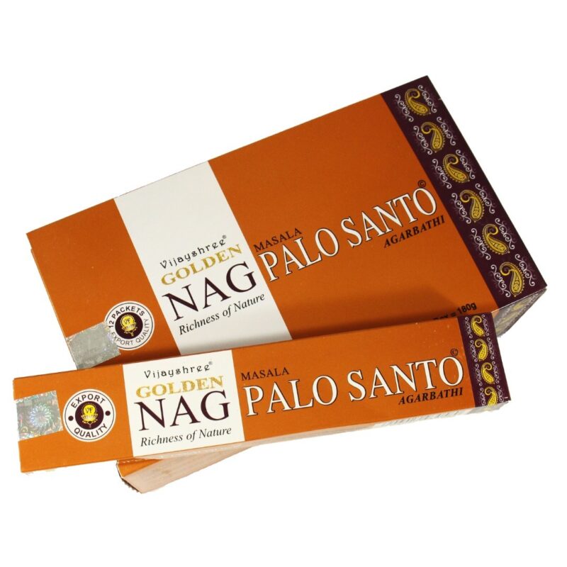 Αρωματικά Στικ Πάλο Σάντο - Golden Nag Palo Santo 15γρ