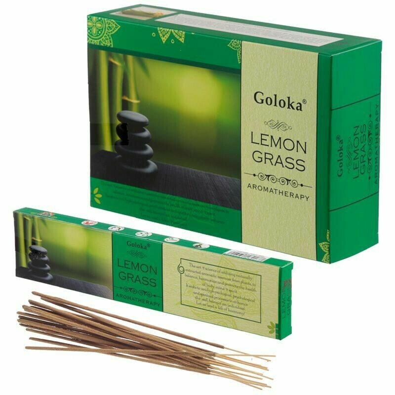 Αρωματικά Στικ Goloka Aromatherapy Series Lemongrass - Λεμονόχορτο 15γρ