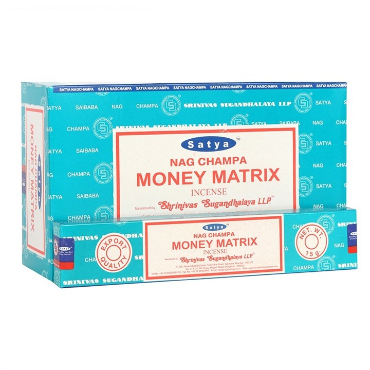 Αρωματικά Στικ Satya Money Matrix 15γρ
