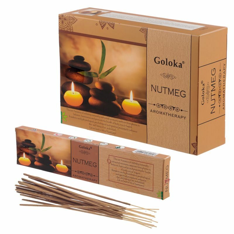 Αρωματικά Στικ Goloka Aromatherapy Series Nutmeg - Μοσχοκάρυδο 15γρ