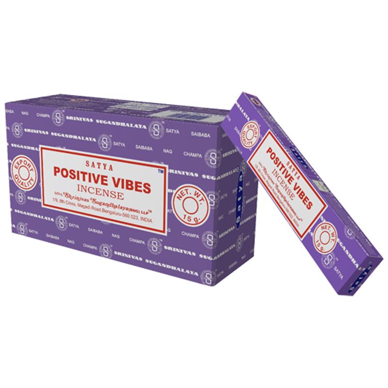 Αρωματικά Στικ Satya Positive Vibes - Θετικές Δονήσεις 15γρ