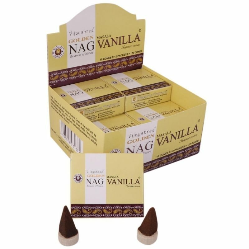 Αρωματικοί Κώνοι Golden Nag Vanilla – Βανίλια