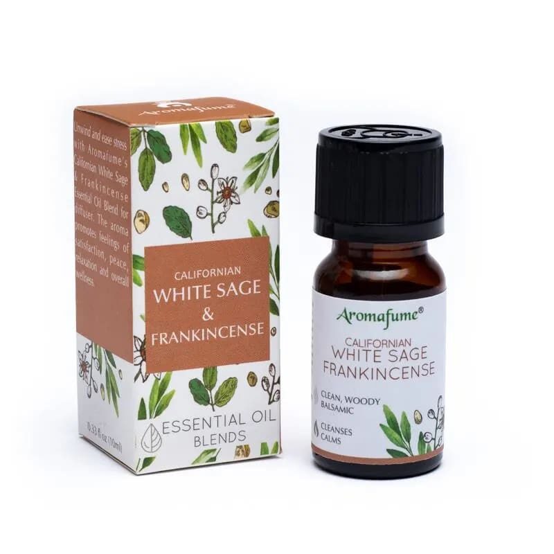 Μείγμα Αιθέριων Ελαίων Aromafume White Sage Frankincense 10ml