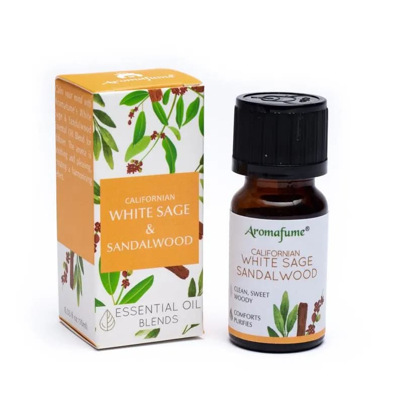 Μείγμα Αιθέριων Ελαίων Aromafume White Sage Sandalwood 10ml