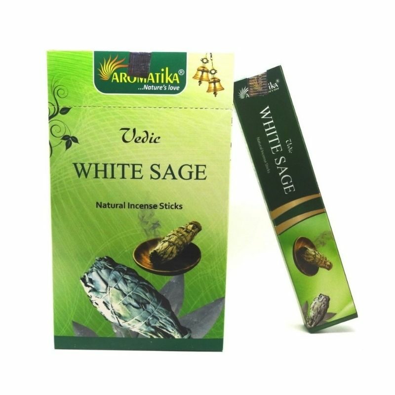 Αρωματικά Στικ Λευκό Φασκόμηλο - Aromatika White Sage 15γρ