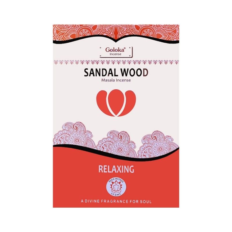 Αρωματικά Στικ Σανταλόξυλο - Goloka Sandal Wood (Relaxing) 15γρ
