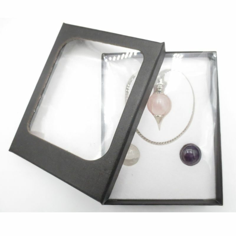 Pendulum Round Orb Golden Triangle