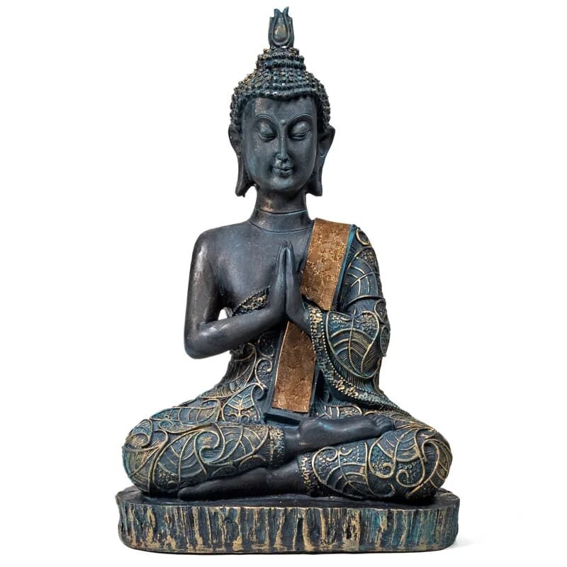 Άγαλμα Βούδας Σε Προσευχή 22εκ