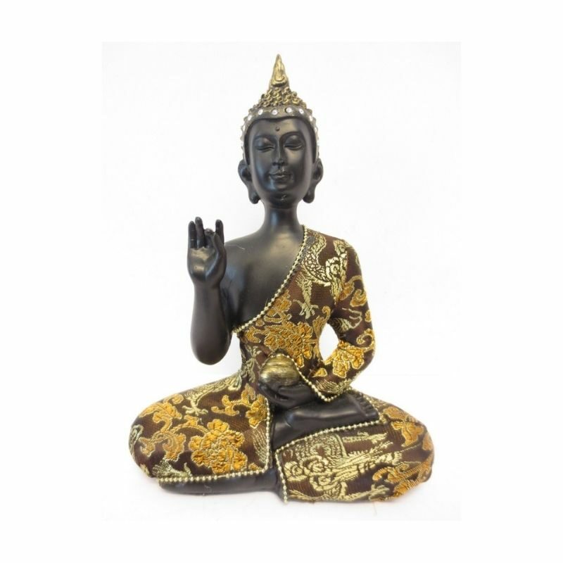Άγαλμα Πορσελάνης Βούδας Με Δοχείο 22εκ