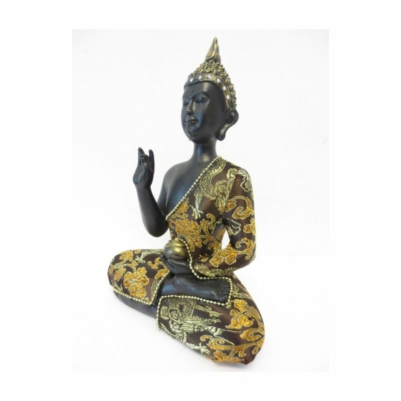 Άγαλμα Πορσελάνης Βούδας Με Δοχείο 22εκ