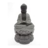 Άγαλμα Βούδας Σε Λωτό Αιματίτη 11εκ