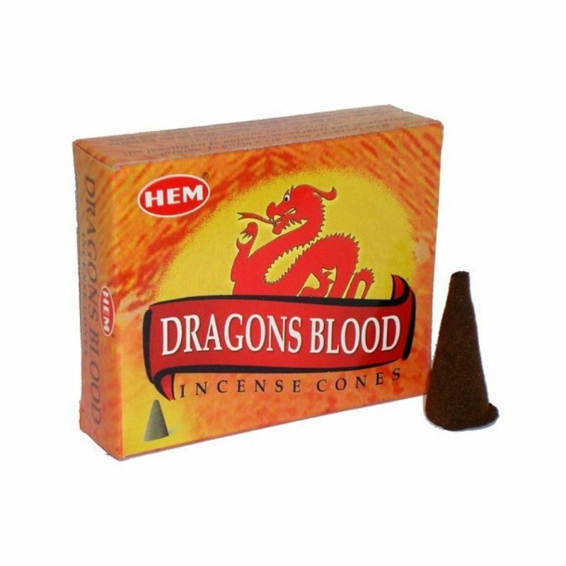 Αρωματικοί Κώνοι HEM Dragons Blood - Αίμα Του Δράκου