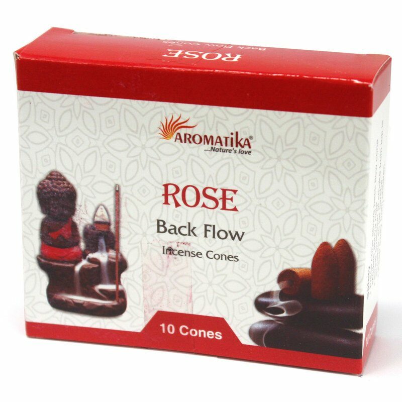 Κώνοι Backflow Τριαντάφυλλο - Aromatika Rose
