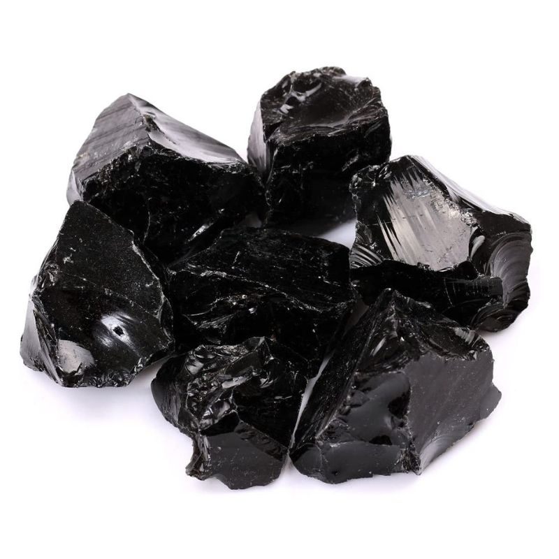 Μαύρος Οψιδιανός Ακατέργαστος – Black Obsidian Rough