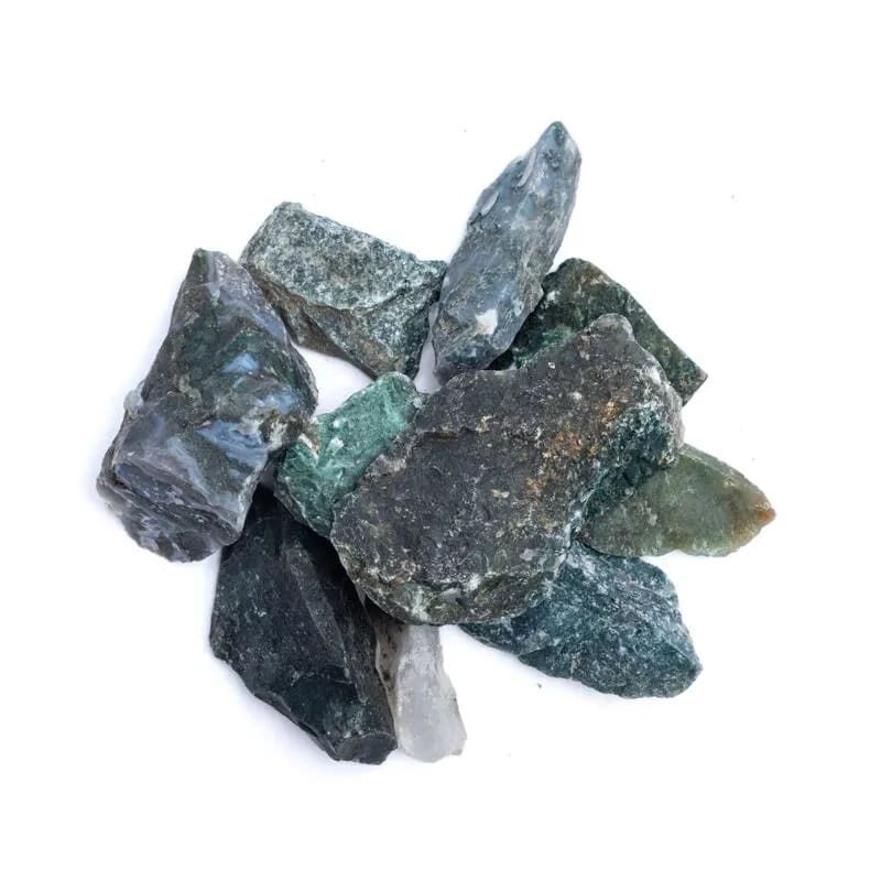 Βρυώδης Αχάτης Ακατέργαστος – Moss Agate Rough