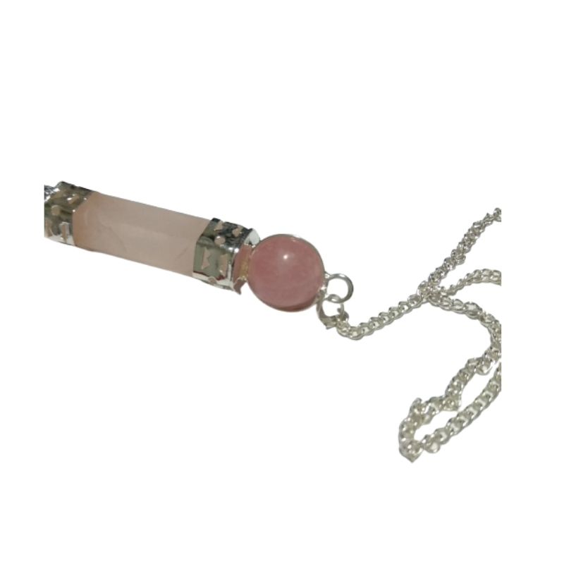 Pendulum Ροζ Χαλαζίας - Rose Quartz Generator