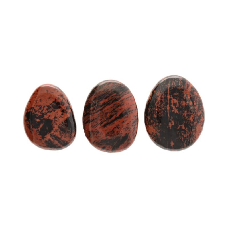 Ημιπολύτιμος Λίθος Οψιδιανός – Obsidian Mahogany Palm Stone