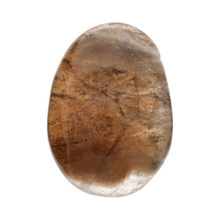 Ημιπολύτιμος Λίθος Καπνίας - Smoked Quartz Palm Stone