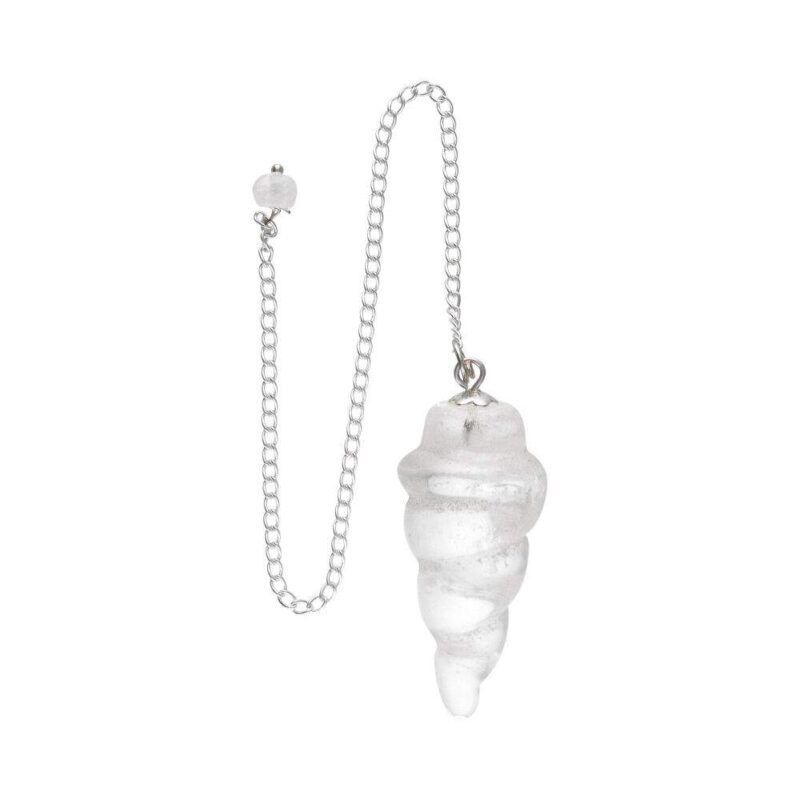 Pendulum Κρύσταλλος Χαλαζία – Spiral Rock Crystal