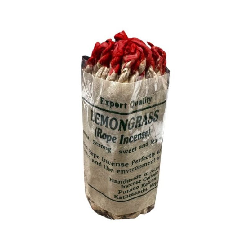 Αρωματικά Σχοινιά Λεμονόχορτο – Lemongrass Incense Ropes