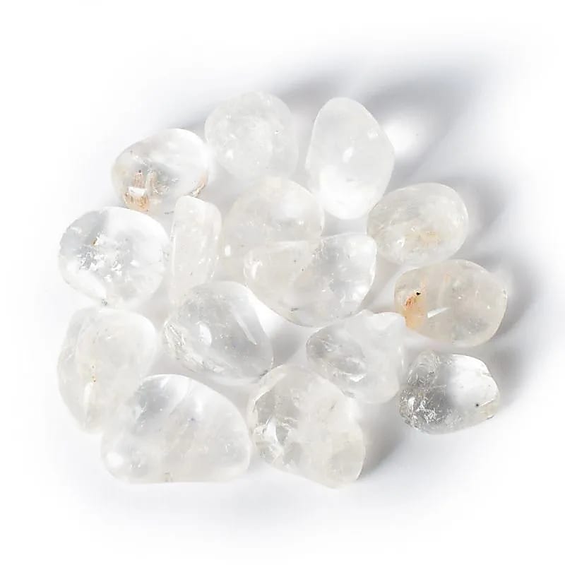 Κρύσταλλος Χαλαζία Βότσαλο – Rock Crystal Tumbled Stone