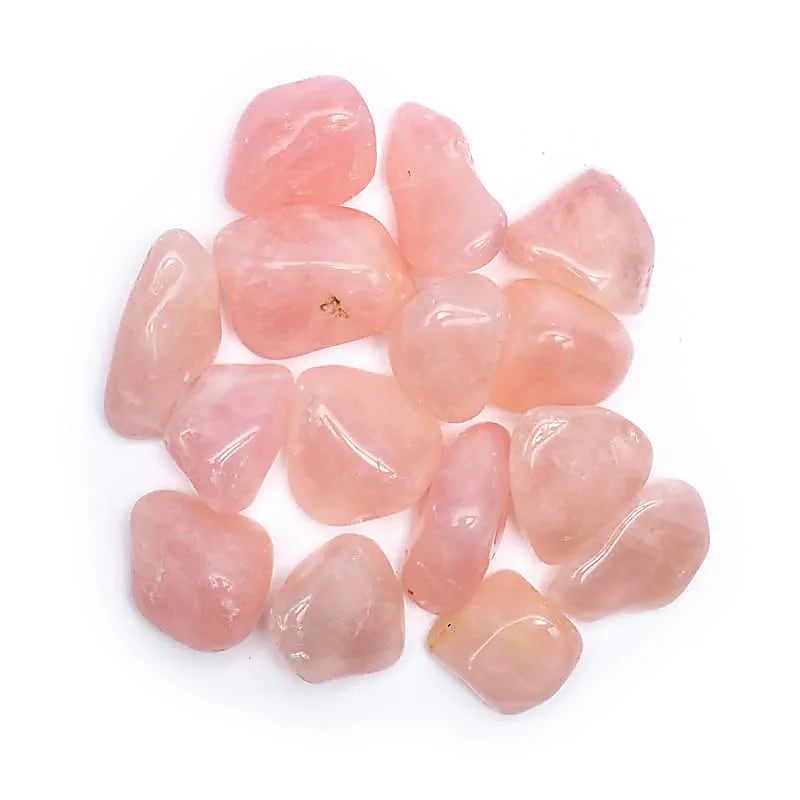 Ροζ Χαλαζίας Βότσαλο – Rose Quartz Tumbled Stone