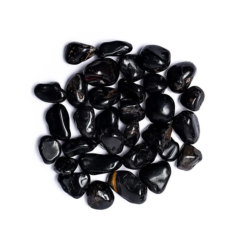 Μαύρος Όνυχας Βότσαλο – Black Onyx Tumbled Stone 100gr
