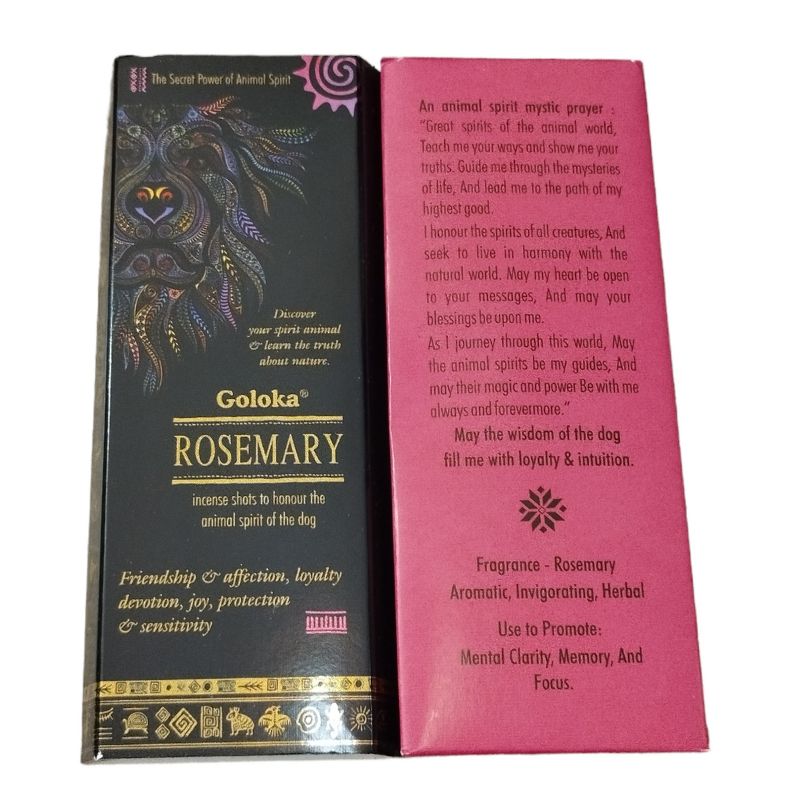 Αρωματικά Στικ Goloka Organic Rosemary Animal Spirit