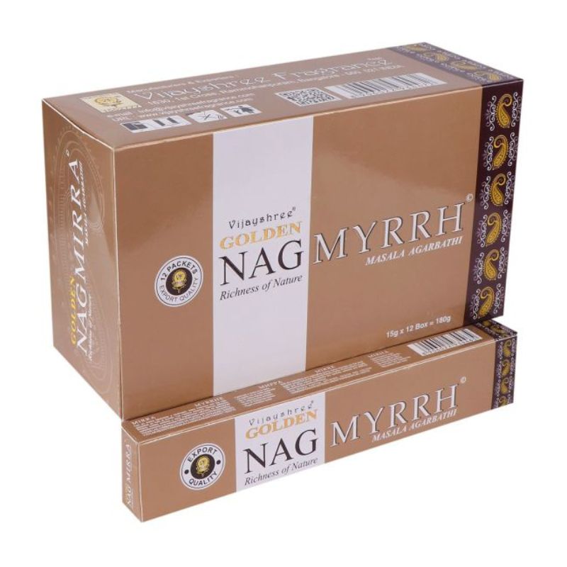Αρωματικά Στικ Μύρο – Golden Nag Myrrh 15γρ