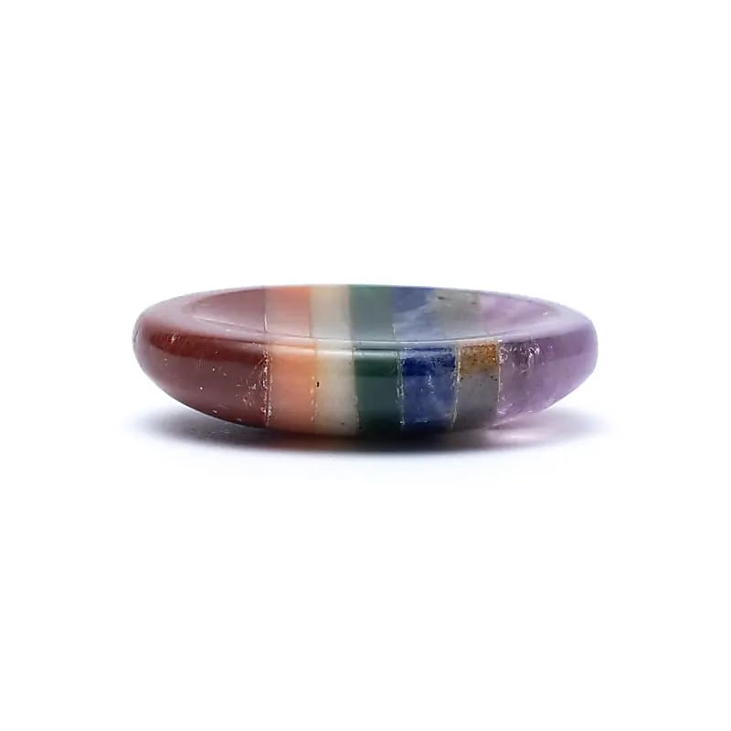 Λίθος Μασάζ Worry Stone 7 Chakras