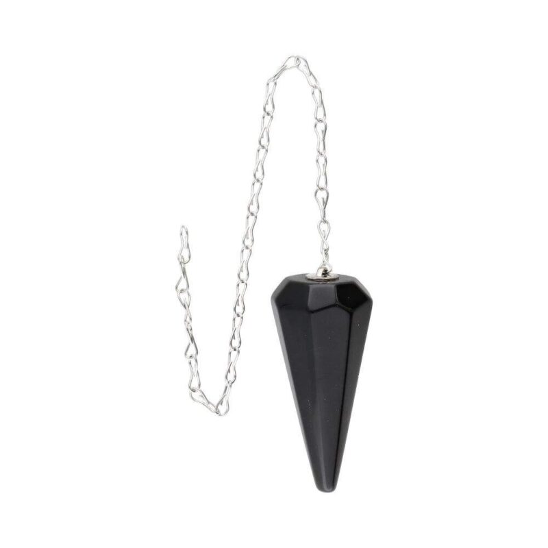 Pendulum Μαύρος Οψιδιανός Εξάπλευρο – Black Obsidian