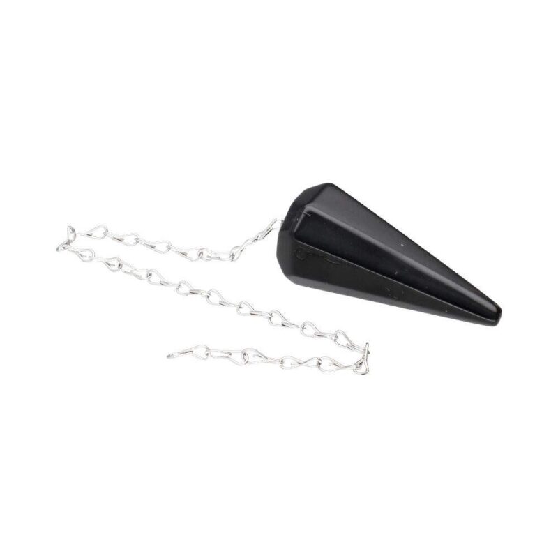 Pendulum Μαύρος Οψιδιανός Εξάπλευρο – Black Obsidian